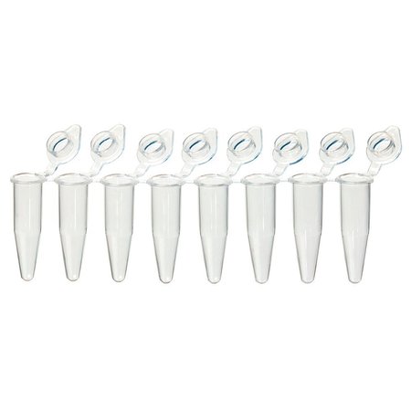 QUICKSNAP PCR 8-strip tubes, 0.2mL, PP, natural PK PCR-QS-02F